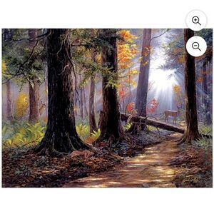 Peaceful Path, a 500-piece Puzzle by SunsOut